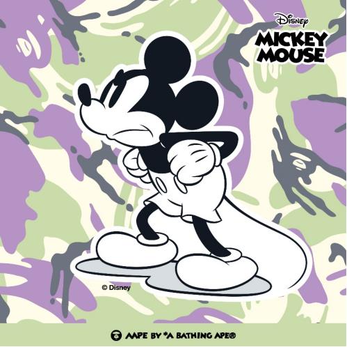 AAPE 攜手 MICKEY MOUSE 打造聯(lián)名系列